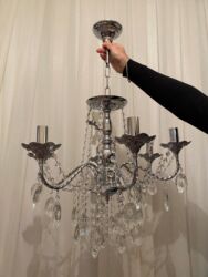 listir: Çılçıraq, 6 lampa, Metal