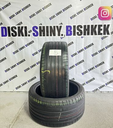 Шины: Шины 285 / 30 / R 21, Лето, Б/у, Пара, Легковые, Германия, Dunlop