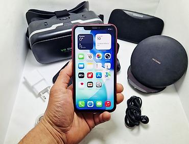 Apple iPhone: IPhone 11, Б/у, 64 ГБ, Красный, Наушники, 91 % — 22