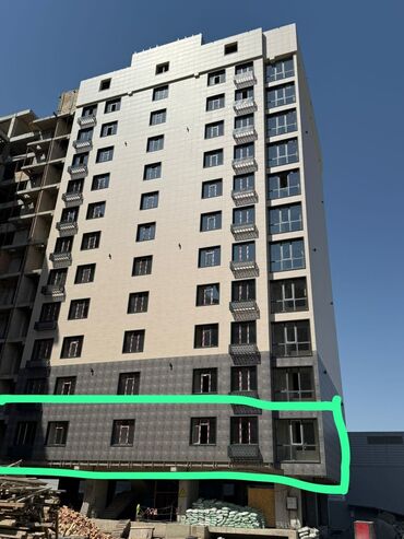 продажа домов город токмок: 2 комнаты, 67 м², Элитка, 2 этаж, ПСО (под самоотделку)