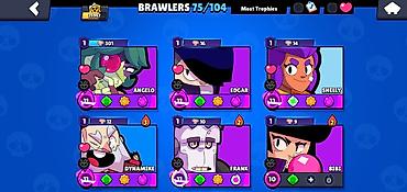 brawl stars 2: Brawl Stars oyun hesabı - Trophies: 25,967 - Prestige: 6 - Toplanmış — 1