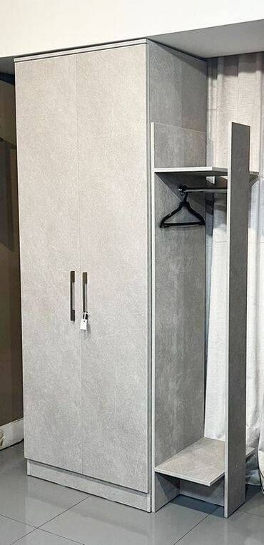 Шкафы: Прихожая из двух частей - шкаф + стойка вешалка, ширина 112 см