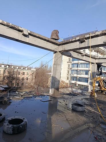 Кесүү: Алмазная резка и демонтаж железобетона - Резка ЖБИ балок, плит — 4