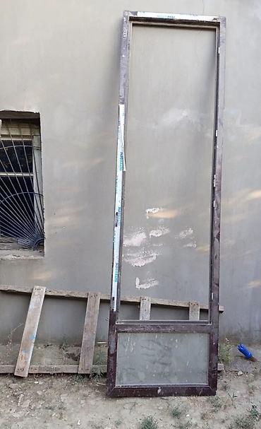 şuşə qapi: Plasdik qapi pencere desdi hamisi birlikde 100 azn — 7