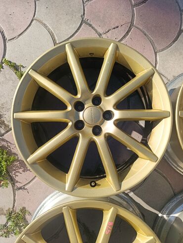 Диски: Литые Диски R 18 Subaru, Комплект, отверстий - 5, Б/у — 4