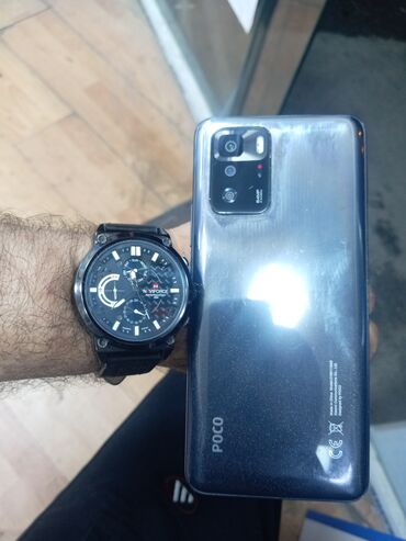 irshad telecom telefonlar: Poco X3 GT, 256 GB, rəng - Gümüşü, Zəmanət, Düyməli, Sensor
