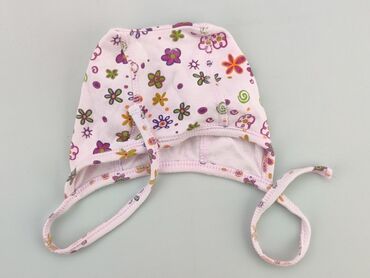 dlugie letnie sukienki w kwiaty bonprix: Czapeczka, 3-6 m, stan - Bardzo dobry