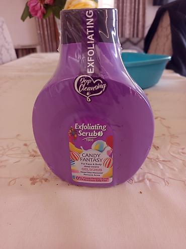 şahmerdan macun terkibi: Üz üçün skrab, Akneyə meyilli dəri üçün, 500 ml, Yeni — 1