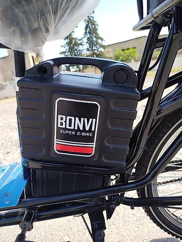 Elektrik velosipedlər: Elektrik velosipedi – BONVI şəhər/kuryer modeli YENİ - Güclü elektrik — 12