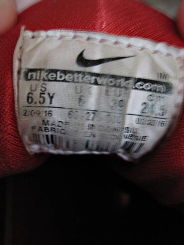 Women's Sneakers and athletic shoes: Nike, 39, bоја - Crvena — 10