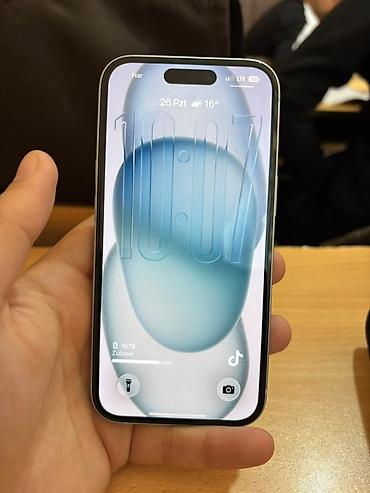 apl: IPhone 15, 128 GB, Mavi, Face ID — 2