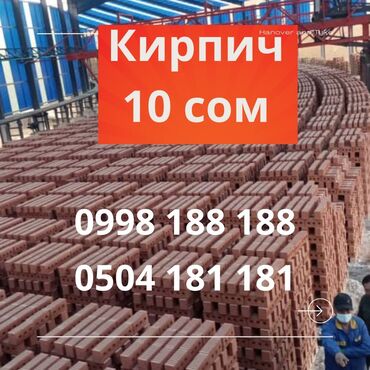 Кирпич: Облицовочный, Строительный, Жженный, M100, 250 x 90 x 120, С дырками, Полублок, Таблетка, Самовывоз, Бесплатная доставка, Платная доставка