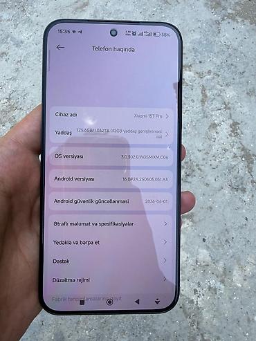 xiomi 17 pro: Xiaomi 15 Pro, 1 TB, rəng - Qara — 6