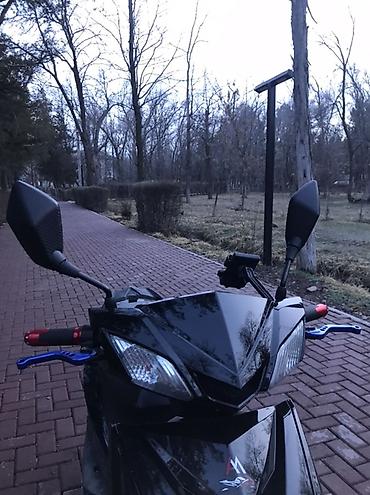 Скутеры: Скутер/электроскутер городского типа в агрессивном черном стиле — 2