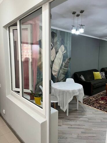 кок джар: 2 комнаты, 54 м², 106 серия, Цокольный этаж этаж, Евроремонт