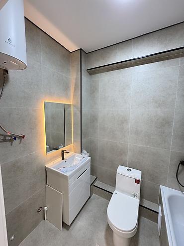 Продажа квартир: 1 комната, 45 м², Арча-Бешик ж/м Элитка, 7 этаж, Свежий ремонт — 10