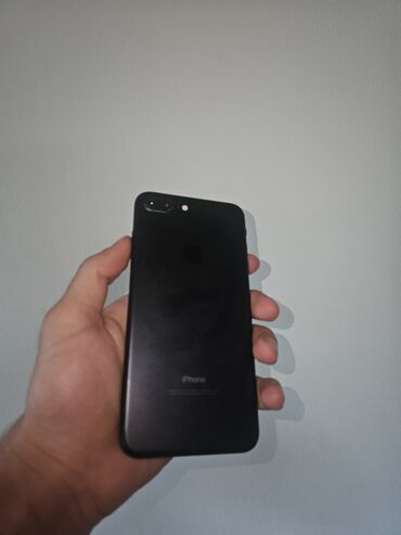 Apple iPhone: IPhone 7 Plus, 128 GB, Black Titanium, Barmaq izi, Sənədlərlə