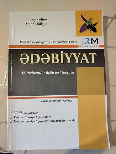 ədəbiyat: Ədəbiyyat Rm.Çox səliqəli saxlanılıb.İçi tər-təmizdir.Azadlıq — 1