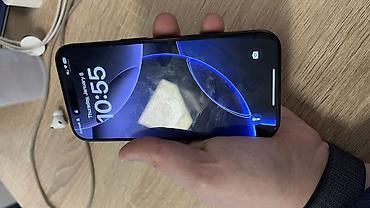 Apple iPhone: IPhone 15 Pro, 128 GB, Blue Titanium, Barmaq izi, Face ID, Sənədlərlə — 6