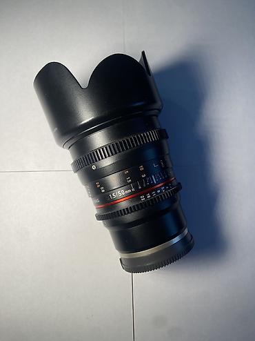 osmo 4: Продаю комплект объективов Samyang Rokinon для sony e mount в — 5