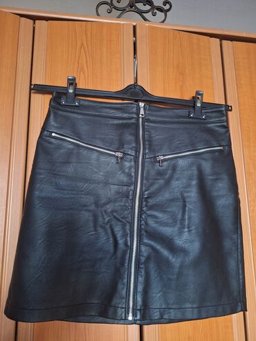 pantalone od viskoze: XL (EU 42), Mini, bоја - Crna