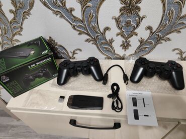 Digər oyun və konsollar: Game Stick Lite 4K – 2.4G simsiz oyun konsolu və gamepad dəsti — 3