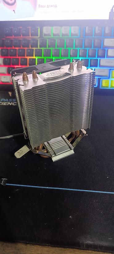 socket 1155: Система охлаждения для ПК, Б/у, DeepCool, Кулер, Для процессора — 3