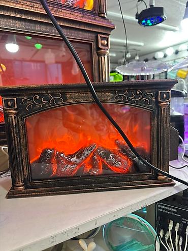 Рабочие настольные лампы: Новогодние декоративные светильники со «снежным» эффектом - — 12