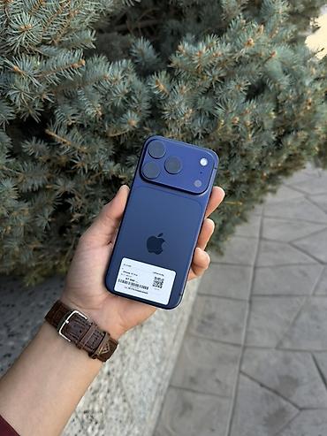 Уюлдук телефондор жана аксессуарлар: IPhone 17 Pro, Колдонулган, 256 ГБ, Midnight, Заряддоочу түзүлүш, Коргоочу айнек, Каптама, Бөлүп төлөө менен, 94 % — 1