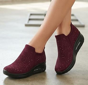 Ženske slip-on patike sa platformom i vazdušnim jastukom - Boja
