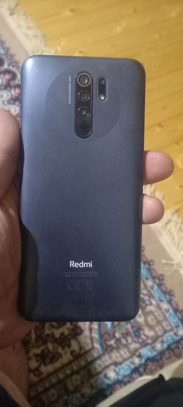 redmi 9c qiymeti irsad: Xiaomi Redmi 9, 64 GB, rəng - Boz, 
 İki sim kartlı, Barmaq izi, Face ID