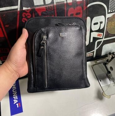 реставрация кожаных изделий: Барсетка, Butun, Материалы: Нукура булгаары, Асыл нуска, Жаңы