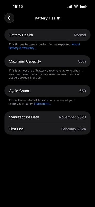 iponalar: IPhone 15 Pro Max, 256 GB, Natural Titanium, Face ID, Simsiz şarj — 2