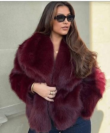 Krzneni kaputi: 🔥Ženska kratka bunda od veštačkog krzna – luksuzan, elegantan model — 3