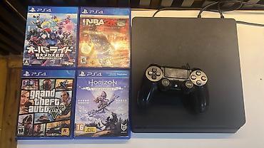 sony erecson: ✅️Playstation 4 slim✅️ Problemsiz İdeal Vəziyətdə 1 ədə orginal — 1