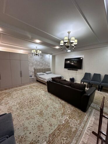 квартиры в районе бишкек парк: 3 комнаты, 147 м², Элитка, 5 этаж