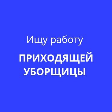 домработница без опыта работы: Тазалоочу Тажрыйбалуу, Кечки жумуш