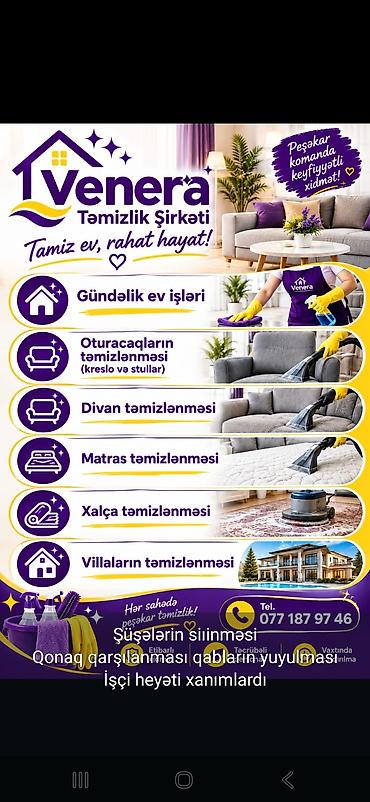 xalcalarin qiyməti: Təmizlik | Mənzillər — 6