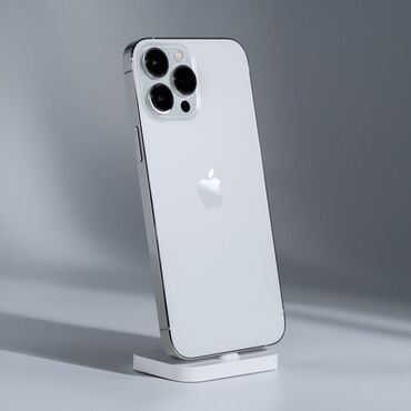 Apple iPhone: IPhone 13 Pro, Б/у, 128 ГБ, Белый, Чехол, Коробка, 85 %