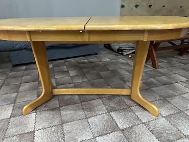 study table: Продаю Раздвижной обеденный стол из массива дерева - Форма — 4