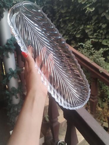 oci gladne burger: Stakleni ovalni poslužavnik – SIMITA 1 pc - Elegantan — 3
