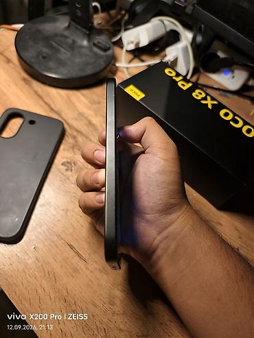 xiaomi fold: Poco X8 Pro, Б/у, 256 ГБ, цвет - Черный, 2 SIM — 4
