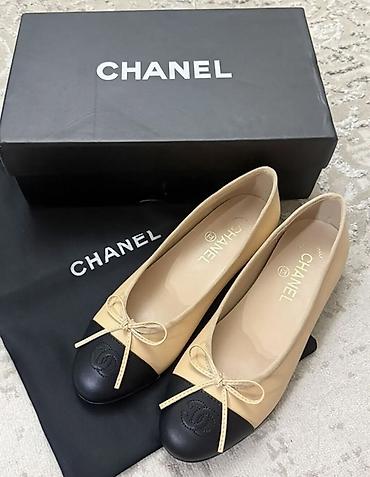 су ханг: Продаю кожаные балетки Chanel 
36 размер 
100% овчина — 1