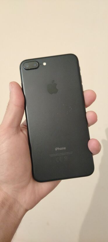 Apple iPhone: IPhone 7 Plus, 128 GB, Jet Black, Barmaq izi, Simsiz şarj