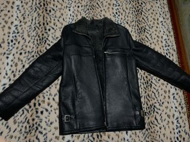 дубленки мужской: Куртка XS (EU 34), цвет - Черный
