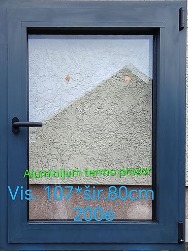 kit ket: Aluminijumski termo prozor - Materijal: aluminijumski profil - — 1