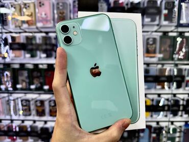 Apple iPhone: IPhone 11, Б/у, 128 ГБ, Зарядное устройство, В рассрочку, 100 %