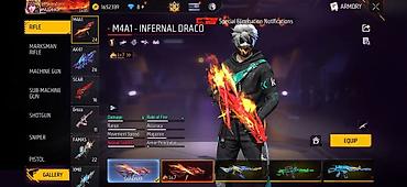 ps5 portal: Игровой аккаунт Free Fire с топовой коллекцией скинов оружия и — 3