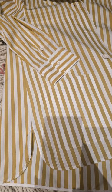 Košulje: Max Mara, S (EU 36), Pamuk, Prugasti, bоја - Bež — 2