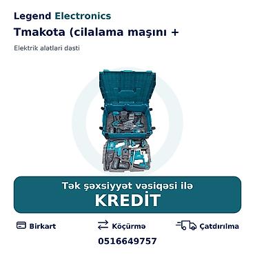 drel dəsti: Elan başlığı: Alətlər dəsti Tmakota (cilalama maşını + perforator + — 1